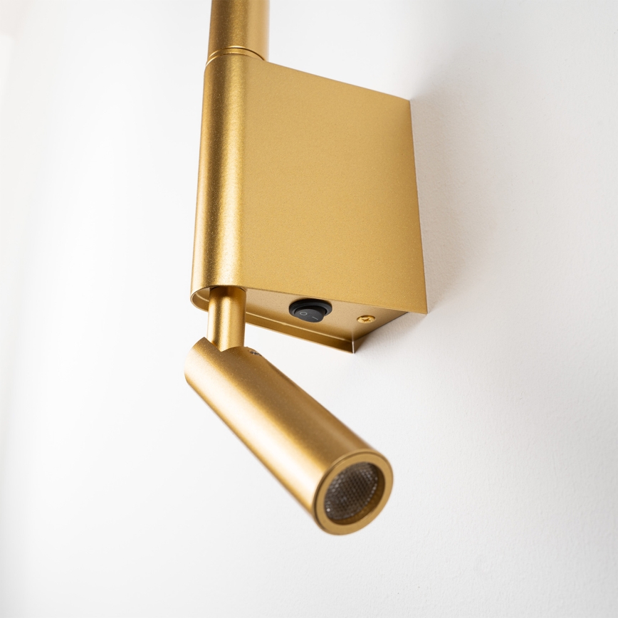BRILAGI - LED-Wandspot VIXON LED/3W/230V + LED/5W goldfarben CRI 90