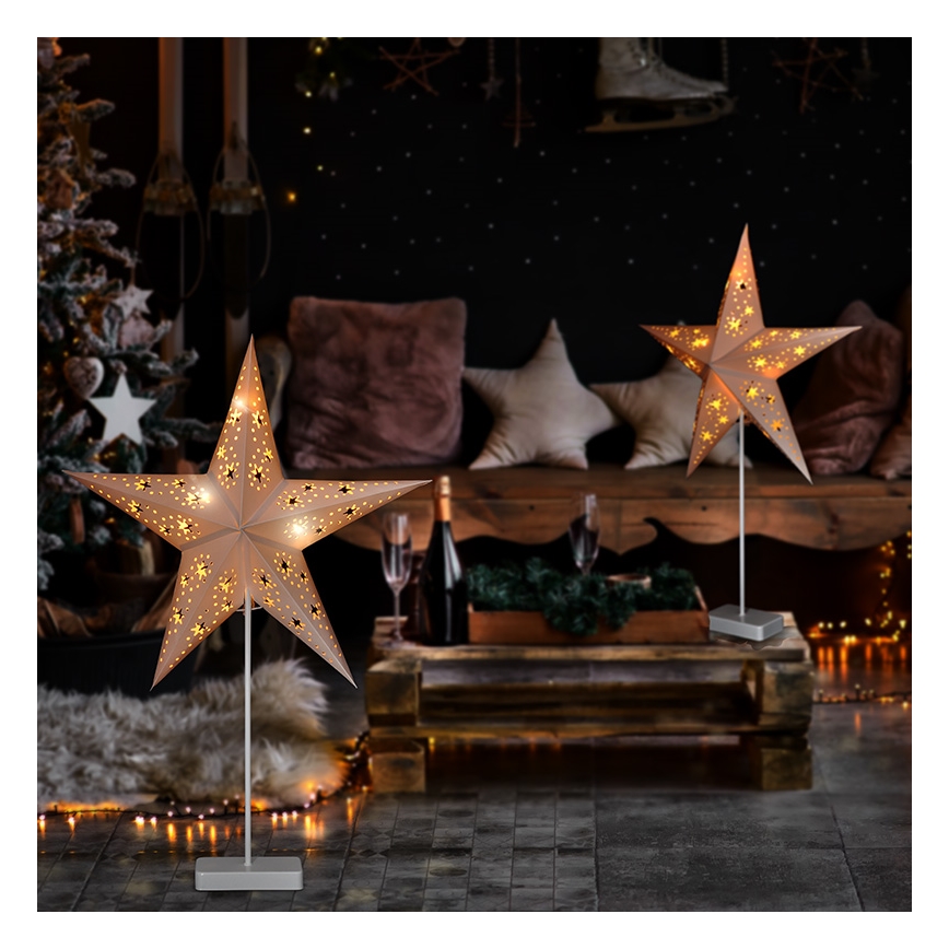 Brilagi - LED Weihnachtsdekoration LED/3xAA Stern