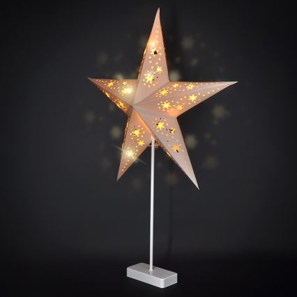 Brilagi - LED Weihnachtsdekoration LED/3xAA Stern