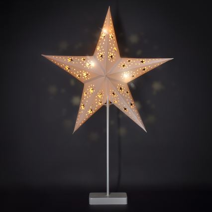 Brilagi - LED Weihnachtsdekoration LED/3xAA Stern