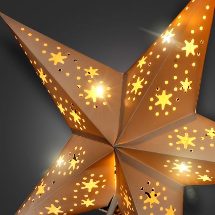 Brilagi - LED Weihnachtsdekoration LED/3xAA Stern