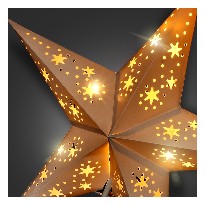 Brilagi - LED Weihnachtsdekoration LED/3xAA Stern