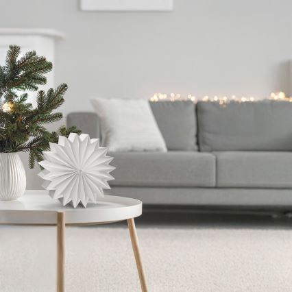 Brilagi - LED-Weihnachtsdekoration LED/2xAA 30 cm Schneeflocke