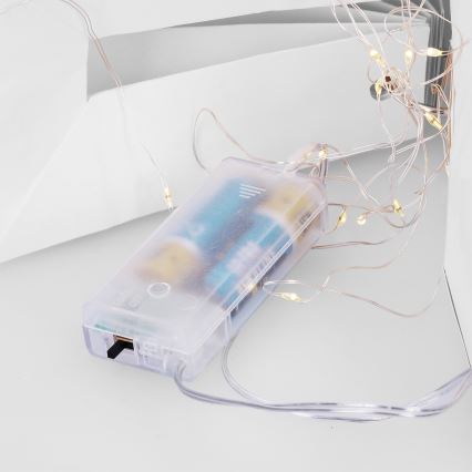 Brilagi - LED-Weihnachtsdekoration LED/2xAA 30 cm Schneeflocke