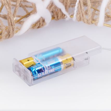 Brilagi - LED Weihnachtsdekoration LED/2xAA 30x28 cm Stern