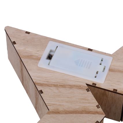 Brilagi - LED Weihnachtsdekoration LED/2xAA 38x40 cm Stern