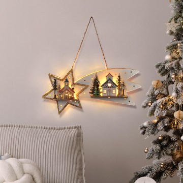 Brilagi - LED Weihnachtsdekoration LED/2xAA Komet