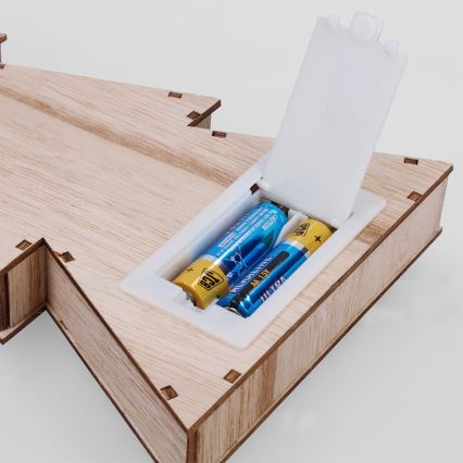 Brilagi - LED Weihnachtsdekoration LED/2xAA Tannenbaum