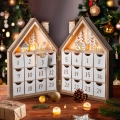 BRILAGI - LED-Weihnachtsdekoration LED/2xAAA Adventskalender