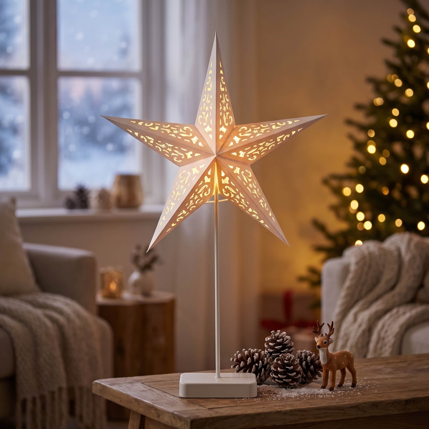 BRILAGI - LED Weihnachtsdekoration LED/3xAA 60x40 cm Stern