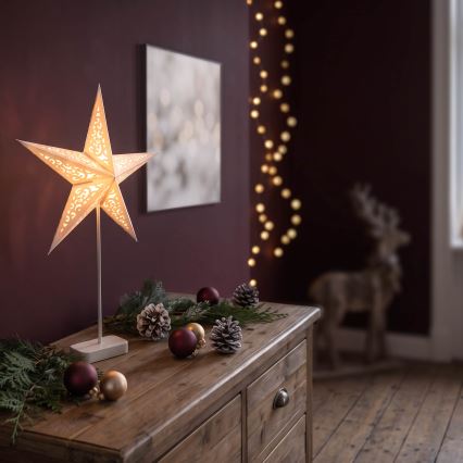 BRILAGI - LED Weihnachtsdekoration LED/3xAA 60x40 cm Stern