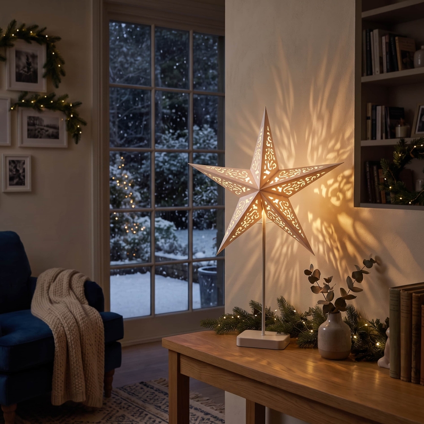 BRILAGI - LED Weihnachtsdekoration LED/3xAA 60x40 cm Stern