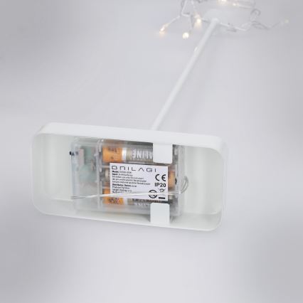 Brilagi - LED-Weihnachtsdekoration LED/3xAA 62x40 cm Stern