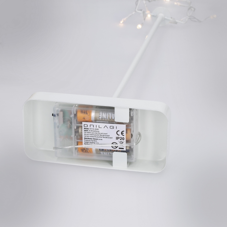 Brilagi - LED-Weihnachtsdekoration LED/3xAA 66x40 cm Stern