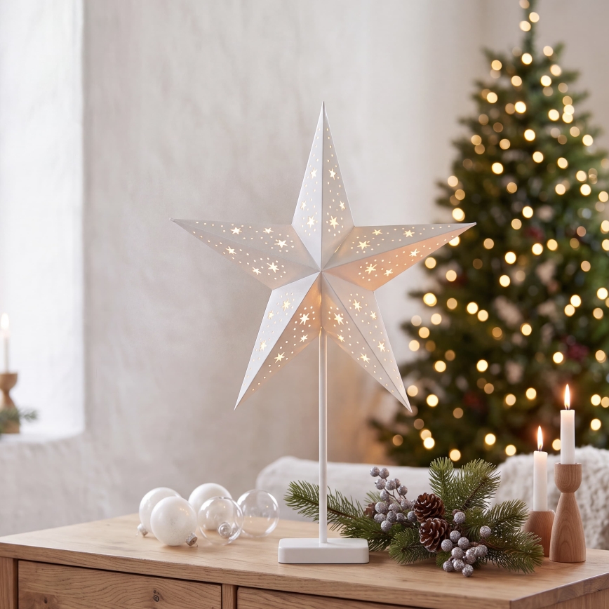 BRILAGI - LED Weihnachtsdekoration LED/3xAA 70x60 cm Stern