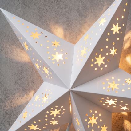 BRILAGI - LED Weihnachtsdekoration LED/3xAA 70x60 cm Stern