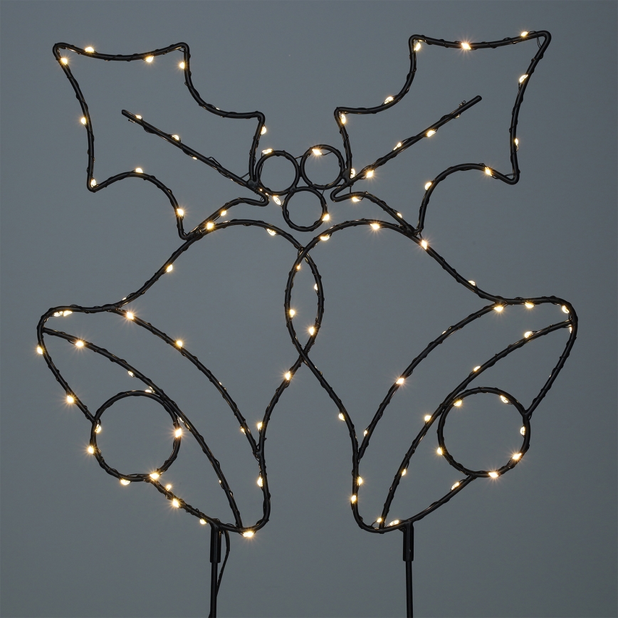 Brilagi - LED-Weihnachtsdekoration LED/3xAA IP44 Glöckchen