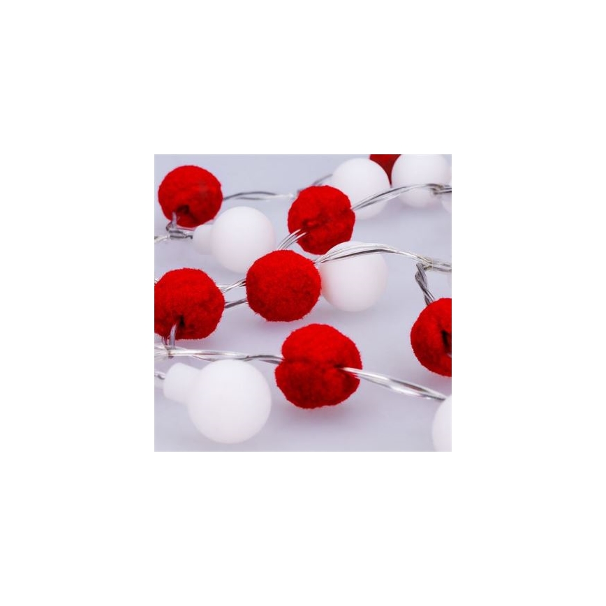 Brilagi - LED-Weihnachtskette 20xLED/2xAA 1,8 m warmweiß