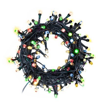 Brilagi - LED-Weihnachtskette für draußen 200xLED/2 Funktionen 25m IP44 multicolor