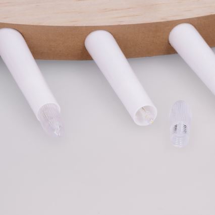 BRILAGI - LED Weihnachtsleuchter 7xLED/2xAA beige/weiß