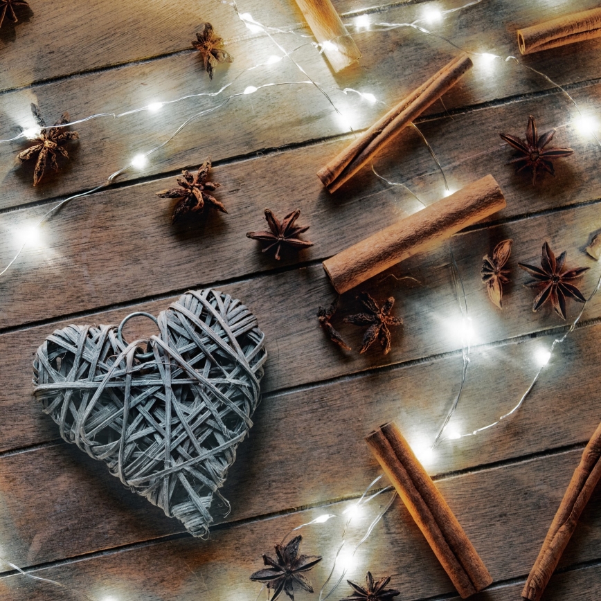 Brilagi - LED-Weihnachtslichterkette 100xLED/3xAA 10m kaltweiß