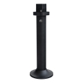 BRILAGI - Leuchtenfuß für den Außenbereich mit Bewegungs- und Dämmerungssensor HARBOR 1xE27/40W/230V 50 cm IP33 schwarz