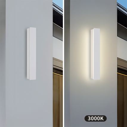 Brilagi - LED-Außenwandleuchte LINEAR LED/8W/230V 3000K IP65 30 cm weiß CRI 90