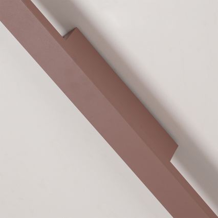 Brilagi - LUNA LED-Außenwandleuchte, 24 W, 230 V, 3000 K, IP65, 100 cm, braun, CRI 90