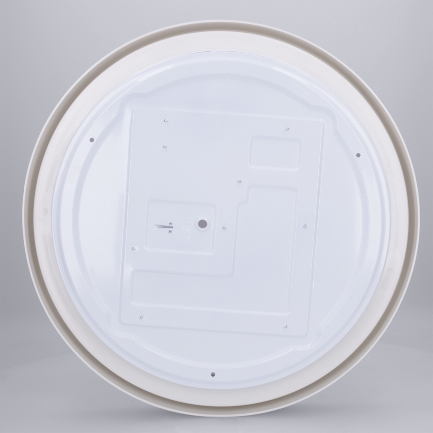 Brilagi - MATTEO dimmbare LED-Deckenleuchte LED/48W/230V 3000–6500K Ø 41 cm taupe + Fernbedienung