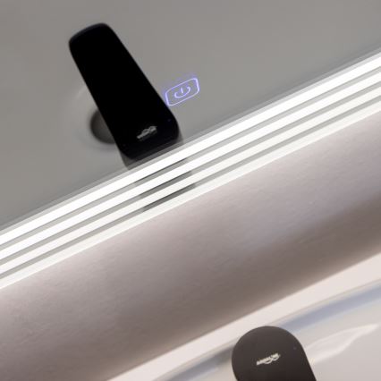 Brilagi - LED Badezimmerspiegel MELZO LED/28W/230V 60x80 cm IP44 CRI 90 dimmbar + CCT