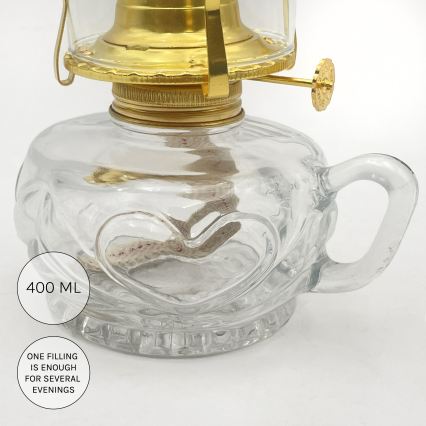 Brilagi - MERLIN Petroleumlampe, klar