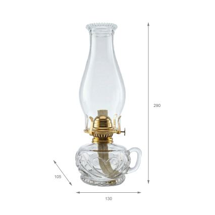 Brilagi - MERLIN Petroleumlampe, klar