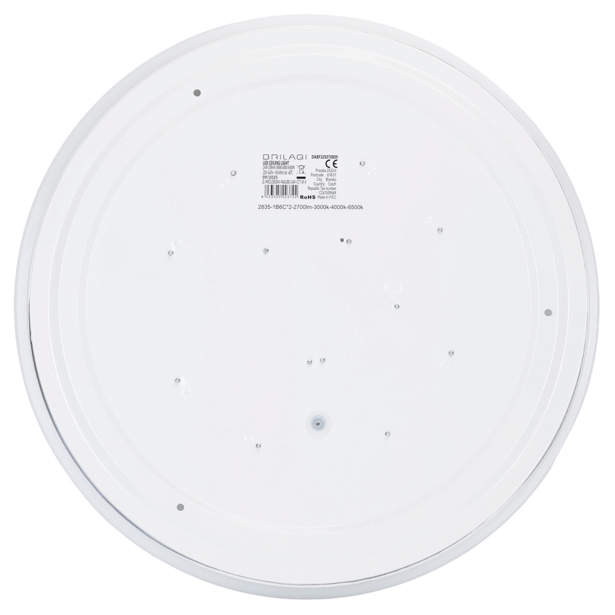 Brilagi - LED-dimmbare Deckenleuchte MILKY WAY LED/24W/230V 3000-6500K Ø 38 cm + Fernbedienung