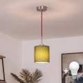 Brilagi - NUBILA LED-Hängeleuchte mit Kabelaufhängung 1xE27/60W/230V Ø 14 cm rot/grün