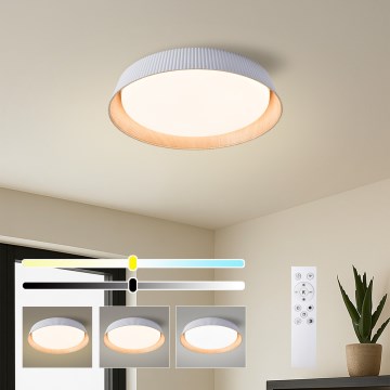 Brilagi - ORINO LED-Deckenleuchte, dimmbar, 54W/230V, 3000-6000K, weiß, Ø 43 cm + Fernbedienung
