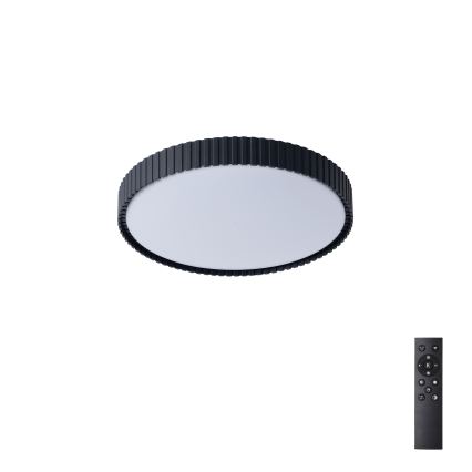 Brilagi - dimmbare LED-Deckenleuchte ORINO LED/54W/230V 3000-6000K schwarz Ø 43 cm + Fernbedienung