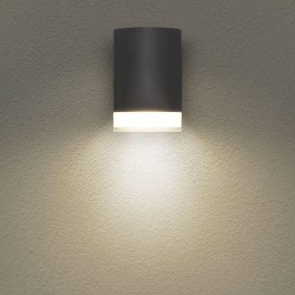 Brilagi - Outdoor-Wandleuchte MATERA 1xGU10/30W/230V anthrazit IP54
