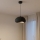 Brilagi - Pendelleuchte am Kabel WABI SABI 1xE27/40W/230V Ø 35 cm schwarz