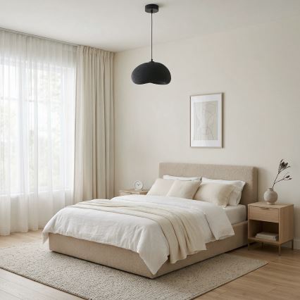 Brilagi - Pendelleuchte am Kabel WABI SABI 1xE27/40W/230V Ø 35 cm schwarz