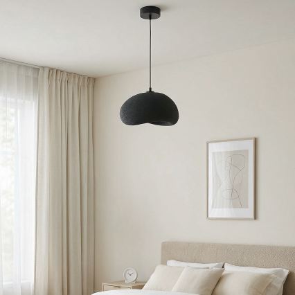 Brilagi - Pendelleuchte am Kabel WABI SABI 1xE27/40W/230V Ø 35 cm schwarz