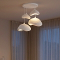 BRILAGI - Pendelleuchte an Drahtseil WABI SABI 4xE27/40W/230V Ø 90 cm weiß