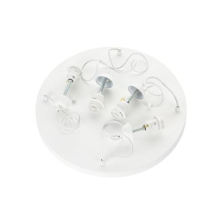 Brilagi - Pendelleuchte an Drahtseil WABI SABI 4xE27/40W/230V Ø 90 cm weiß