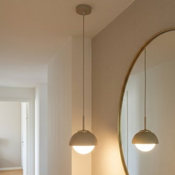 Brilagi - Pendelleuchte an Kabel 1xE27/60W/230V Ø 18 cm beige/gold