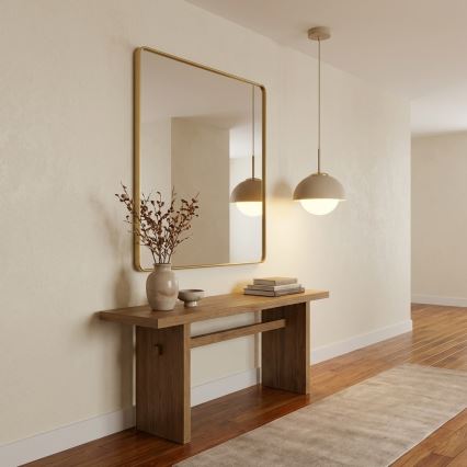 Brilagi - Pendelleuchte an Kabel COSMO 1xE27/60W/230V Ø 18 cm beige/gold