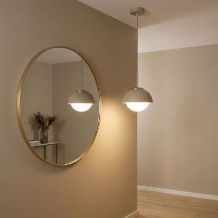 Brilagi - Pendelleuchte an Kabel COSMO 1xE27/60W/230V Ø 18 cm beige/gold