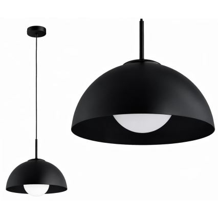 BRILAGI - Pendelleuchte an Kabel COSMO 1xE27/60W/230V Ø 30 cm schwarz