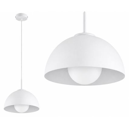 BRILAGI - Pendelleuchte an Kabel COSMO 1xE27/60W/230V Ø 30 cm weiß/gold