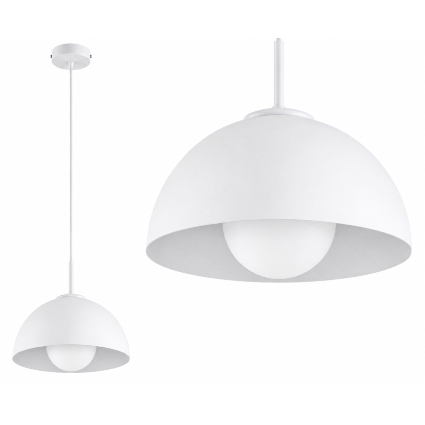 BRILAGI - Pendelleuchte an Kabel COSMO 1xE27/60W/230V Ø 30 cm weiß/gold