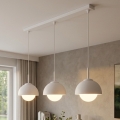 BRILAGI - Pendelleuchte an Kabel COSMO 3xE27/60W/230V weiß/gold