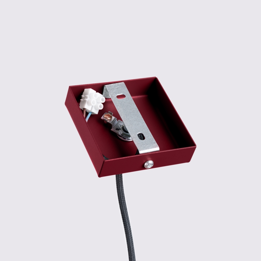 Brilagi - Pendelleuchte an Kabel CRESTO 1xGU10/10W/230V burgunderrot